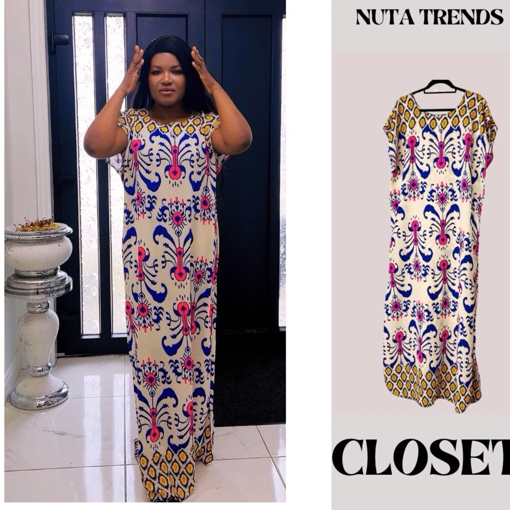 Women's Multicolor Maxi Dress